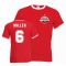 Willie Miller Aberdeen Ringer Tee (red)