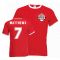 Stanley Matthews Stoke City Ringer Tee (red)