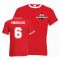 Emerson Middlesborough Ringer Tee (red)