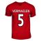 Thomas Vermaelen Arsenal Hero T-shirt (red)