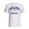 Bordeaux Waving Flags T-shirt (white)