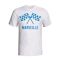 Marseille Waving Flags T-shirt (white)