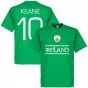 Ireland Robbie Keane 10 Team T-Shirt - Green