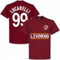 Livorno Lucarelli 99 Team T-Shirt - Chilli Red