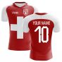 2025-2026 Switzerland Flag Concept Football Shirt (Your Name) -Kids
