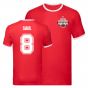Saul Niguez Atletico Madrid Ringer Tee (Red)