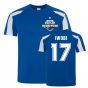 Alex Iwobi Everton Sports Training Jersey (Blue-White)