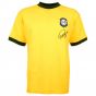 Brazil 1970 World Cup Carlos Alberto Retro Football Shirt