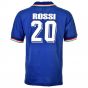 Italy 1982 World Cup Winners Rossi 20 Retro Football Shirt