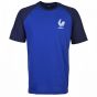 France Raglan Sleeve Royal/Navy Retro T-Shirt