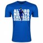 Alvaro Morata Chelsea Player T-Shirt (Blue)