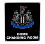 Newcastle United FC Home Changing Room Sign