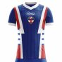 Yugoslavia 2018-2019 Home Concept Shirt - Adult Long Sleeve