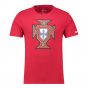 Portugal 2018-2019 Evergreen Crest Tee (Red) - Kids