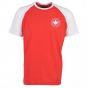 Canada 2018 Raglan Retro Football Shirt