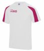 Airo Sportswear Contrast Training Tee (White-Pink)