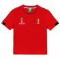 Belgium FIFA World Cup 2018 Poly T Shirt (Red) - Infants