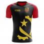 2025-2026 Angola Home Concept Football Shirt - Kids (Long Sleeve)