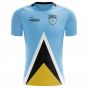 Saint Lucia 2018-2019 Home Concept Shirt - Adult Long Sleeve