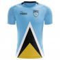 Saint Lucia 2018-2019 Home Concept Shirt - Womens