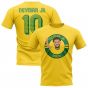 Neymar Jr Brazil Illustration T-Shirt (Yellow)