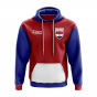 Paraguay Concept Country Football Hoody (Red)