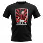 Ruud Gullit ArgenRuud Gullit AC Milan Legend Series T-Shirt (Black)