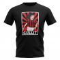Ruud Gullit ArgenRuud Gullit AC Milan Legend Series T-Shirt (Black)