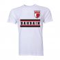 Bahrain Core Football Country T-Shirt (White)