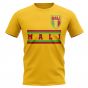 Mali Core Football Country T-Shirt (Yellow)