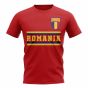 Romania Core Football Country T-Shirt (Red)