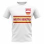 South Ossetia Core Football Country T-Shirt (White)