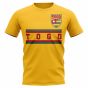 Togo Core Football Country T-Shirt (Yellow)