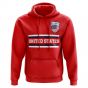 United States Core Football Country Hoody (Red)