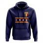 Chad Core Football Country Hoody (Navy)