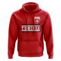 Tunisia Core Football Country Hoody (Red)