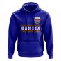 Gambia Core Football Country Hoody (Royal)