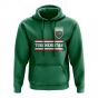 Turkmenistan Core Football Country Hoody (Green)