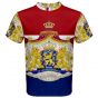 Netherlands Coat of Arms Sublimated Sports Jersey (Kids)