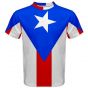 Puerto Rico Flag Sublimated Sports Jersey (Kids)