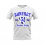 Auxerre Established Football T-Shirt (White)