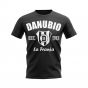 Danubio Established Football T-Shirt (Black)