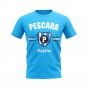 Pescara Established Football T-Shirt (Sky)