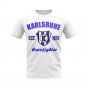 Karlsruhe Established Football T-Shirt (White)