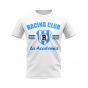 Racing Club Established Football T-Shirt (White)