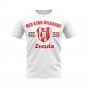 Red Star Belgrade Established Football T-Shirt (White)