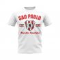 Sao Paolo Established Football T-Shirt (White)