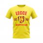 Lecce Established Football T-Shirt (Yellow)