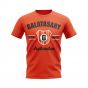 Galatasaray Established Football T-Shirt (Orange)