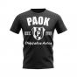 PAOK Salonika Established Football T-Shirt (Black)